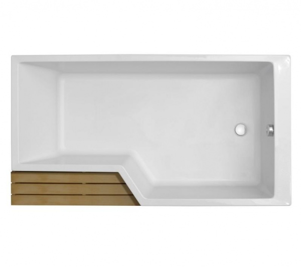 Ванна акриловая Jacob Delafon BAIN-DOUCHE NEO 160х90/70 см, E6D000R-00