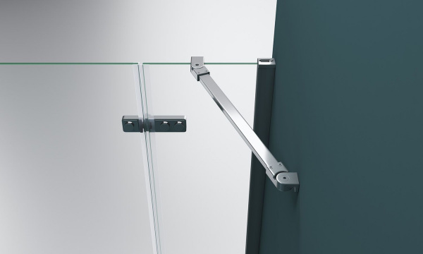 Душевая кабина BelBagno Kraft 1200x1200x1950, прозрачное стекло, хромированный профиль, KRAFT-A-22-1