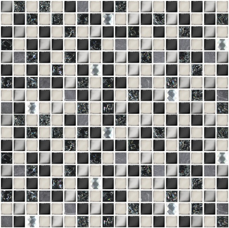 Мозаика Azori VELA NERO XH156 30*30, 707423001