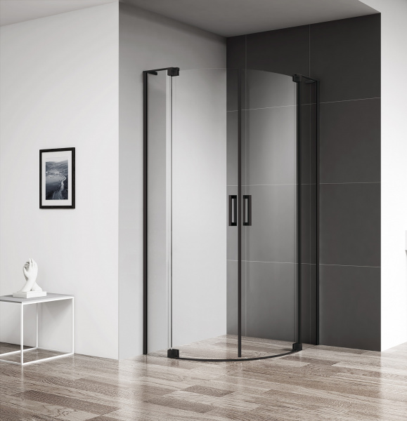 Душевая кабина Cezares SLIDER-R-2-90/100-C-NERO