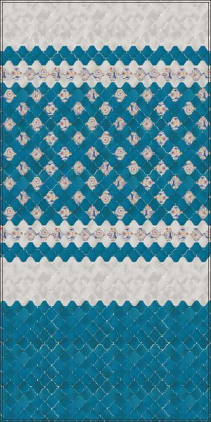 Декор Kerama Marazzi Арабески Майолика орнамент 6,5x6,5, OS\A37\65000