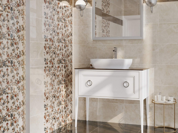 Плитка керамическая настенная Kerama Marazzi Гран-Виа коричневый 30x89,5, 13066R