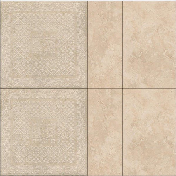 Керамическая плитка напольная Kerama Marazzi Милан Дуомо бежевый 50,2x50,2x9,5, SG458100N