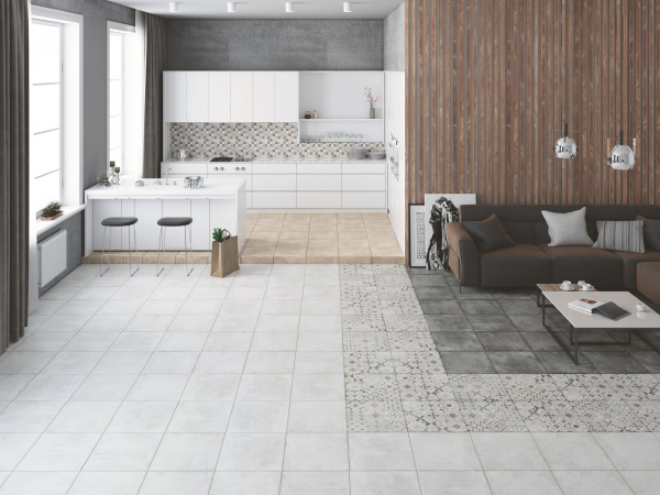 Керамогранит Lasselsberger ЦЕМЕНТ СТАЙЛ 450*450 сер. 6246-0052-1001