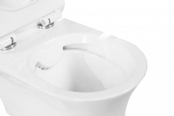 Унитаз подвесной BelBagno Ancona, P-trap, белый, BB1224CHR-SM НГ