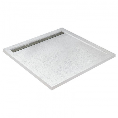 Поддон литой Cezares из искусственного мрамора, квадратный 800x800x30, TRAY-AS-A-80-30-W