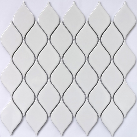 Керамическая мозаика Bonaparte Melany White glossy