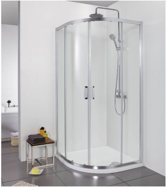 Душевая кабина Aquanet Alfa NAA2142 90x90, R550, прозрачное стекло