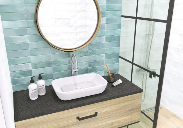 Керамическая плитка настенная Alma Ceramica рельефная Стайл / Style 200*600, TWU11STL101