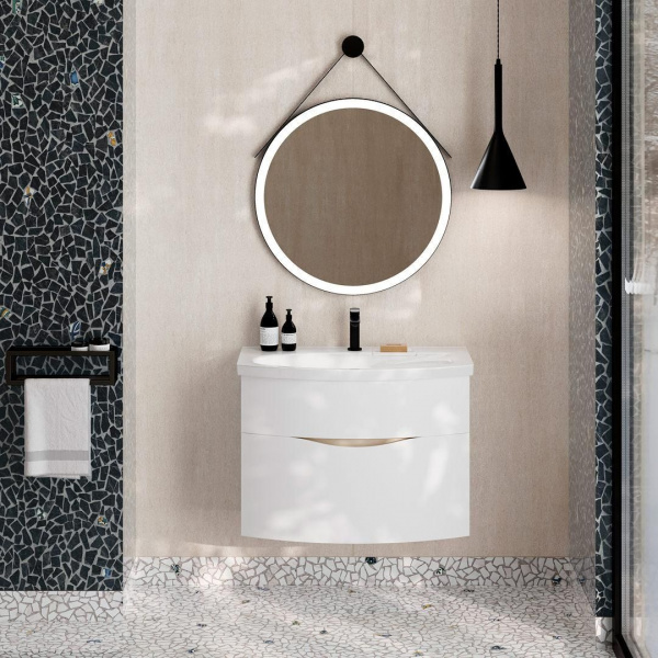 Тумба Kerama Marazzi Riva/Рива 80 см, белая матовая, RV.80\WHT.M