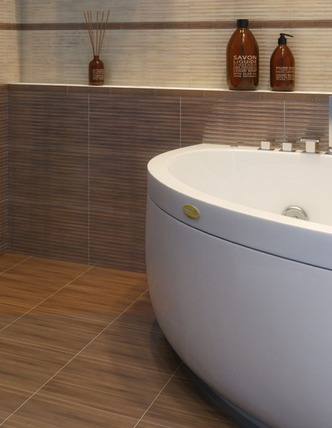 Плитка для стен Golden Tile 250х400 Bamboo Коричневый (Н77061)