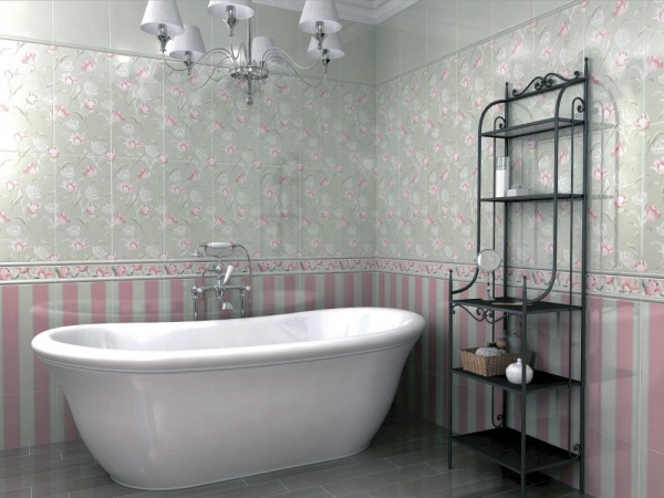 Плитка настенная Kerama Marazzi Норфолк 30х60 Полоски серый 11085T