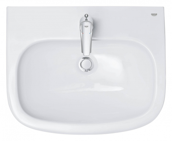 Раковина Grohe Euro Ceramic, 60 см, подвесная, полукруглая, альпин/белый, 39335000