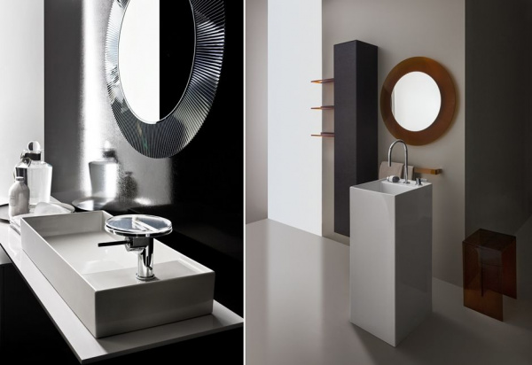 Kartell BY LAUFEN зеркало круглое 780 мм silver 3.8633.1.086.000.1