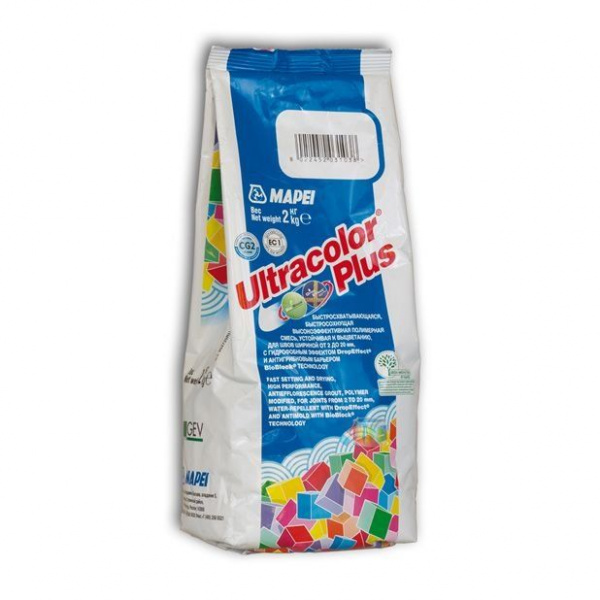 Затирка для швов ULTRACOLOR PLUS № 103/2 кг (Белая луна)