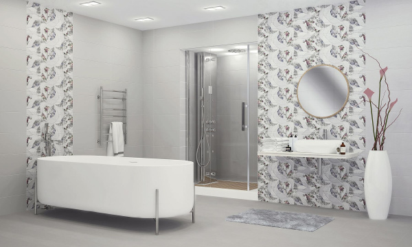 Керамическая плитка напольная Eletto Ceramica MALWIYA GREY 33,3*33,3 1с, 506943001