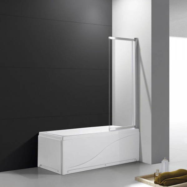 Шторка на ванну Cezares SLIDER-VF-11-100/150-C-Cr