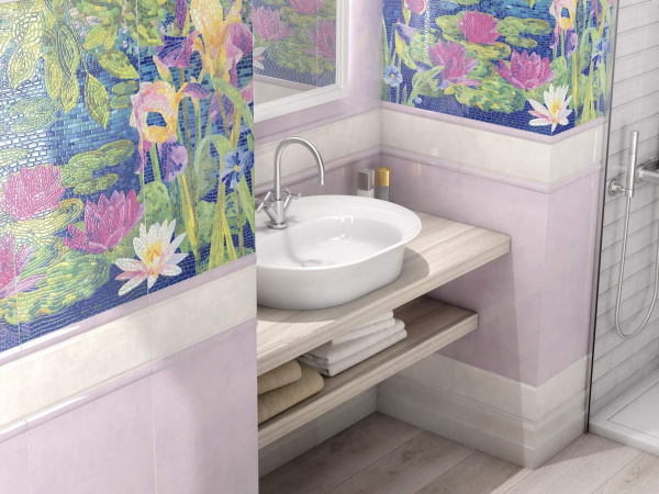 Бордюр Kerama Marazzi 30х7,2 Сад Моне HGD\A95\11000RL