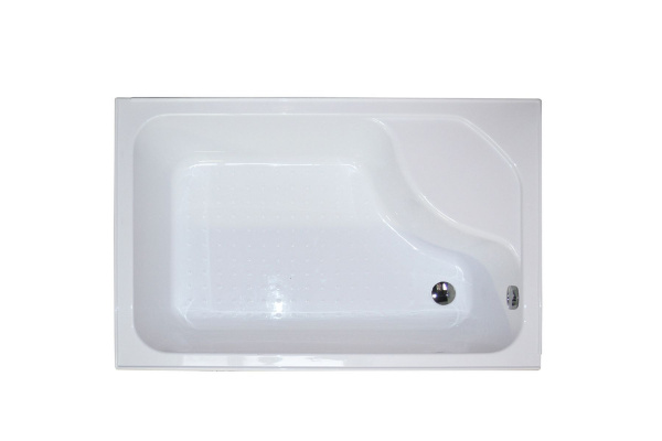 Душевая кабина Royal Bath 120х80х200, прозрачное стекло, хромированный профиль,  правый, RB 8120ВP-T