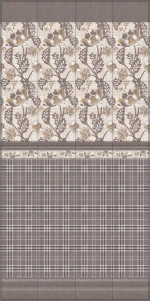 Бордюр Kerama Marazzi 25х5,4 Трокадеро HGD\A318\6346