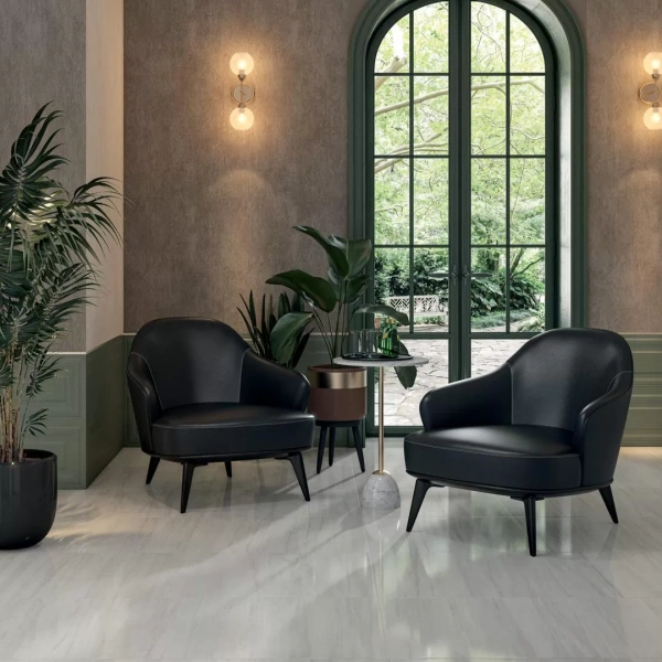 Керамическая плитка настенная Kerama Marazzi Белем структура серый светлый глянц 30x89, 13111TR