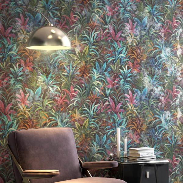 Обои виниловые Kerama Marazzi Экзотика мотив, бежевый, KM6003