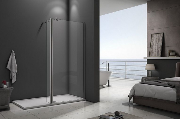 Душевая стенка Bas WALK IN SP2-80-C-CH
