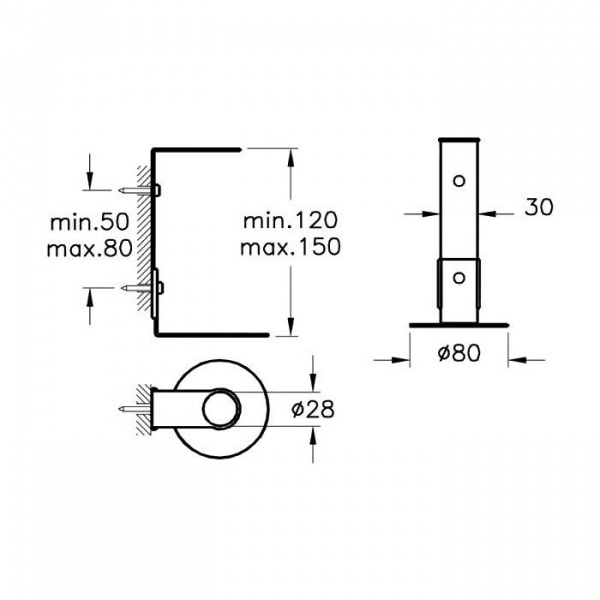 Держатель дозатора жидкого мыла Vitra Origin, медный, A4489226