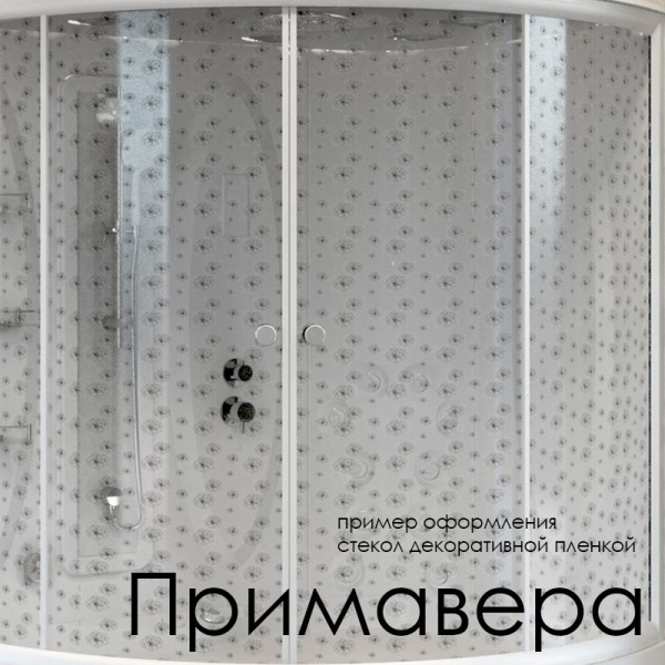 Декор на стекла душевой кабины Radomir "Диана 3", 1-64-0-0-0-062