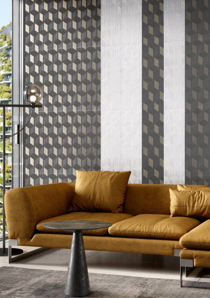 Керамическая плитка настенная Kerama Marazzi Милан Морандо белый 25x75x9, 12146R