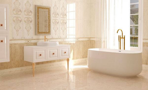 Бордюр Eurotile Ceramica ANIKA 292 12*30 (центр)