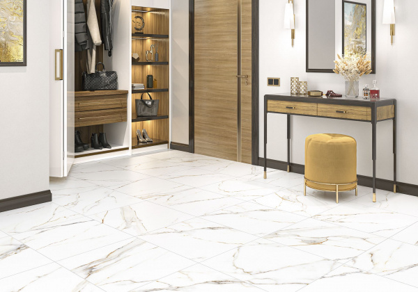 Керамогранит Alma Ceramica матовый Экстра Калакатта / Extra Calacatta 570*570, GFA57ECL04R