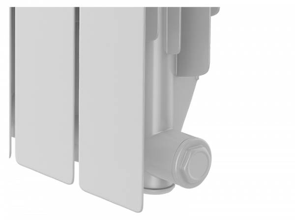 Радиатор алюминиевый Royal Thermo Indigo 500 2.0 - 8 секций, белый, RTI250008