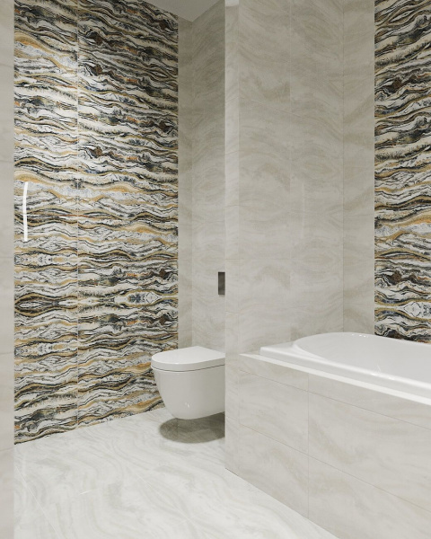 Панно Eletto Ceramica GALA ALABASTRO 48,4*70 (2 шт) - 4 комл 1с, 587842005