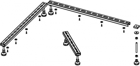 Ножки Riho BASEL 451, POOTSET69