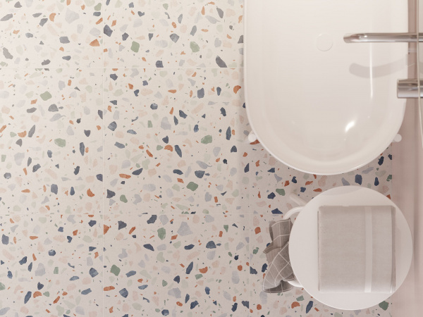 Керамическая плитка настенная Meissen Keramik Trendy  светло-розовый 25x75 TYU471