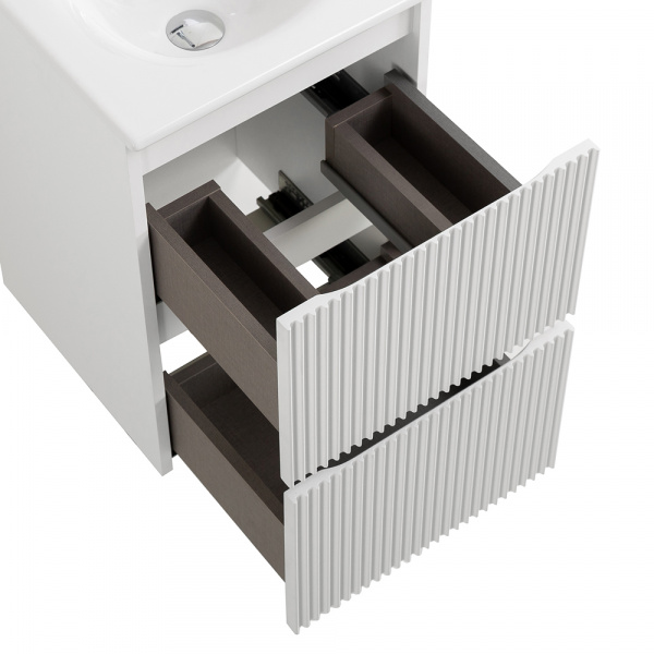 Тумба под раковину BelBagno UNO-MINI-400-2C-SO-BO, Bianco Opaco