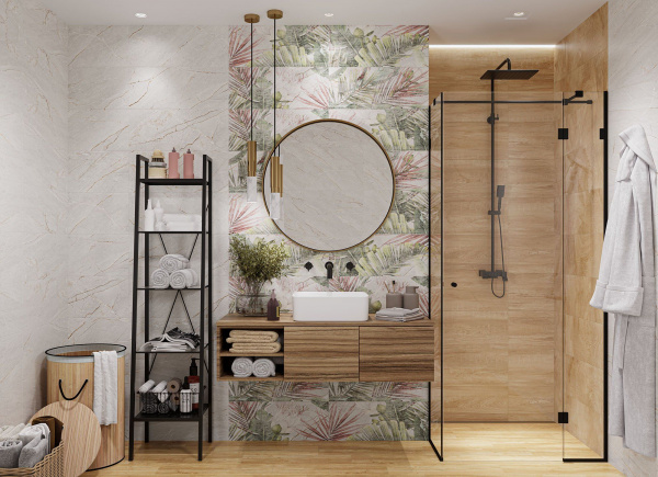 Керамическая плитка настенная Global Tile Авентура / Aventura Сер. 25x50, GT136VG