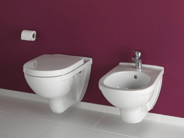Биде подвесное Villeroy&Boch O.Novo 54600001