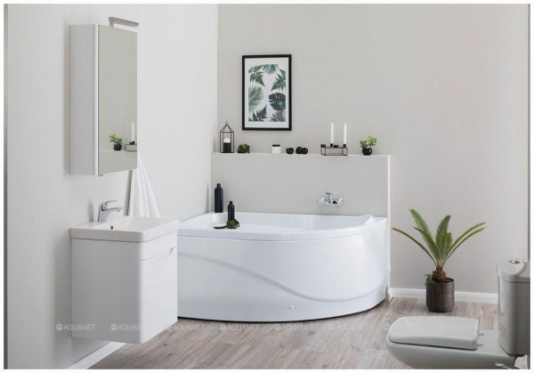 Акриловая ванна Aquanet Graciosa 150x90 L