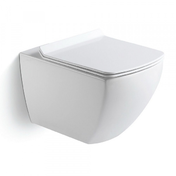 Унитаз подвесной Black&White W-726