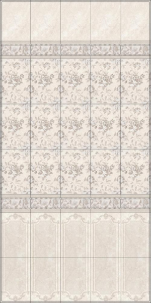 Плитка настенная Kerama Marazzi Лютеция 20х30 беж 8301