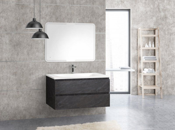 Раковина Cezares из литьевого мрамора, 100x50x15, CEZ1000/500-LV-MR