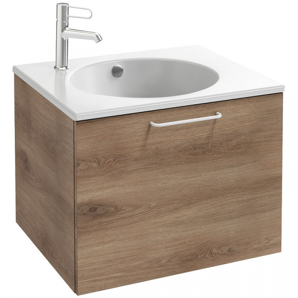 Раковина Jacob Delafon Odeon Rive Gauche, 60 см, керамика, белый, EXBA112-Z-00