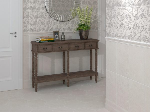 Плинтус Kerama Marazzi Сады Сабатини беж 25x15, FMB020