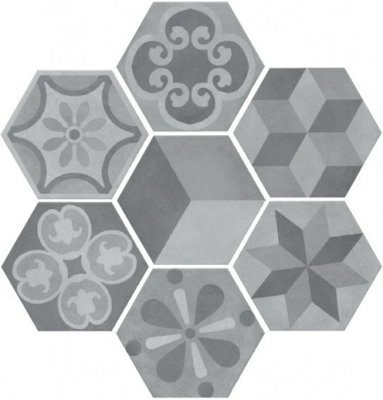 Плитка напольная Kerama Marazzi Пуату 20х23,1 микс SG23032N