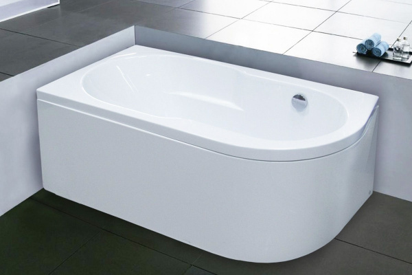 Ванна акриловая Royal Bath AZUR  160х80х60 см, белый, левая, RB614202L