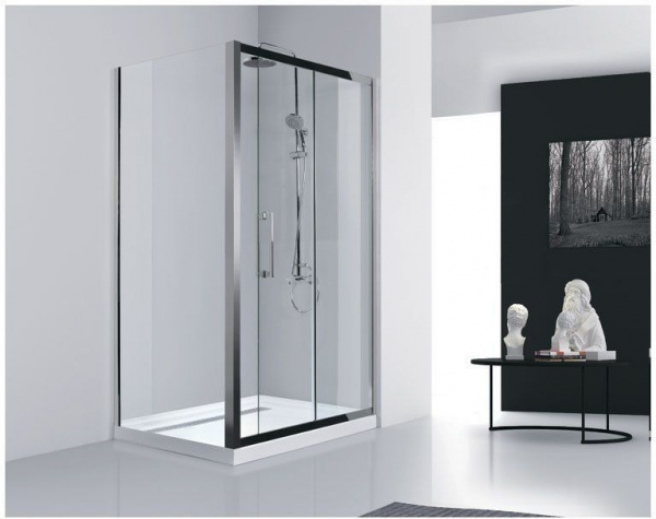 Душевая кабина Aquanet Delta NPE1131 140x80, прозрачное стекло