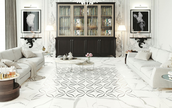 Керамогранит New Trend Прима Калакатта / Prima Calacatta матовый 410*410, GP6PRI00
