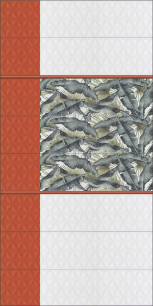Плитка настенная Kerama Marazzi Диагональ белый 25x75, 12125R